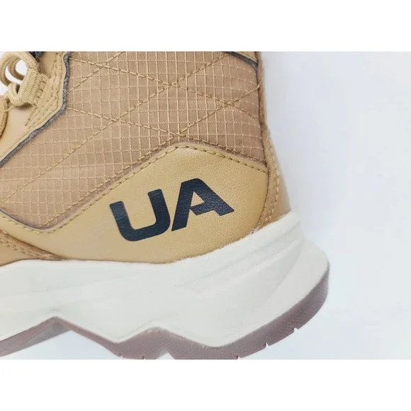 Under Armour  Hiking Boots, Youth Size 5 Youth, Tan - Picture 4 of 8